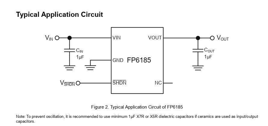 FP6185代理，輸出由3.3V,3V,2.9V.2.8V2.7V等