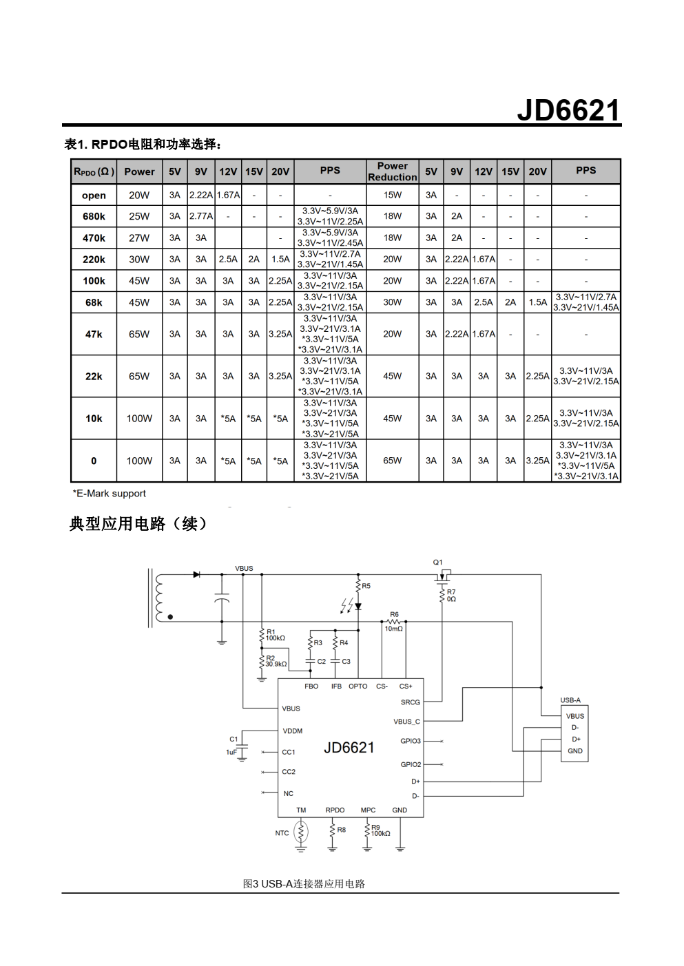 20W?PD快充協(xié)議芯片，支持USB PD 3.0，USB供電（PD）控制器