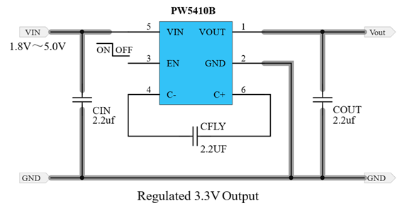 鋰電池升壓芯片，IC電路圖資料