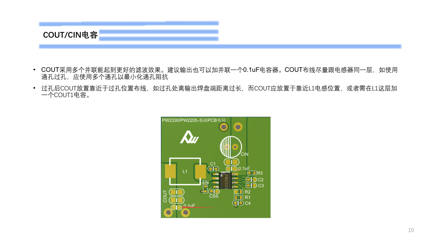 24V轉(zhuǎn)5V降壓芯片PW2205，PCB布局圖冊(cè)