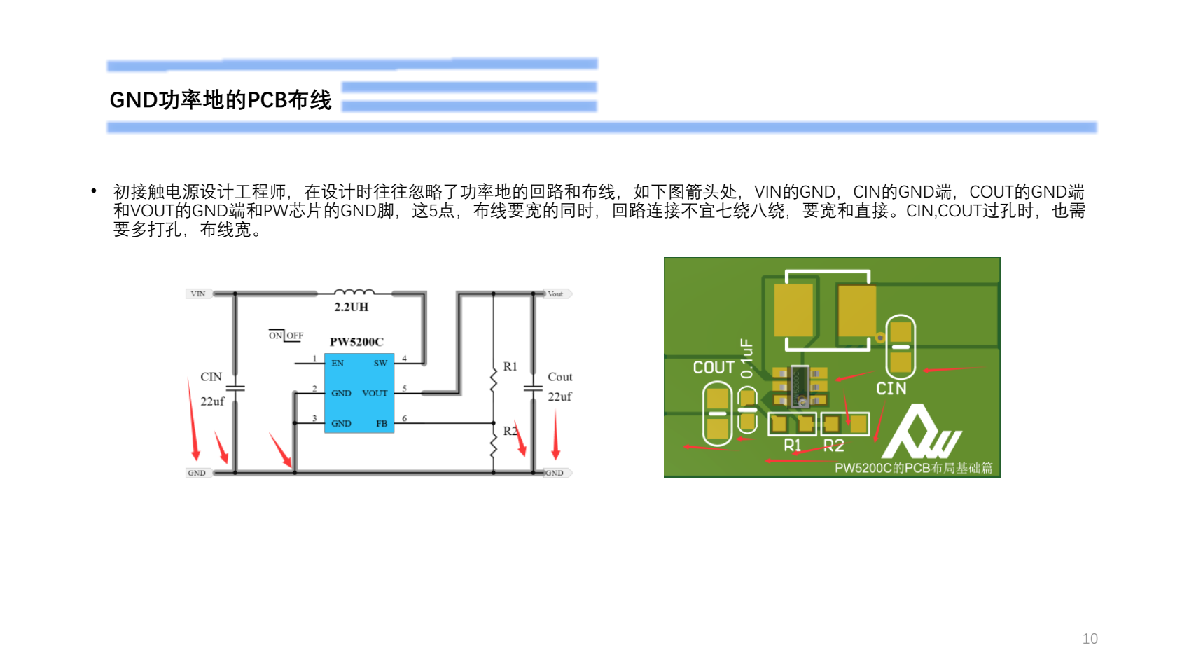 PW5200C的PCB布局設(shè)計(jì)建議-基礎(chǔ)篇