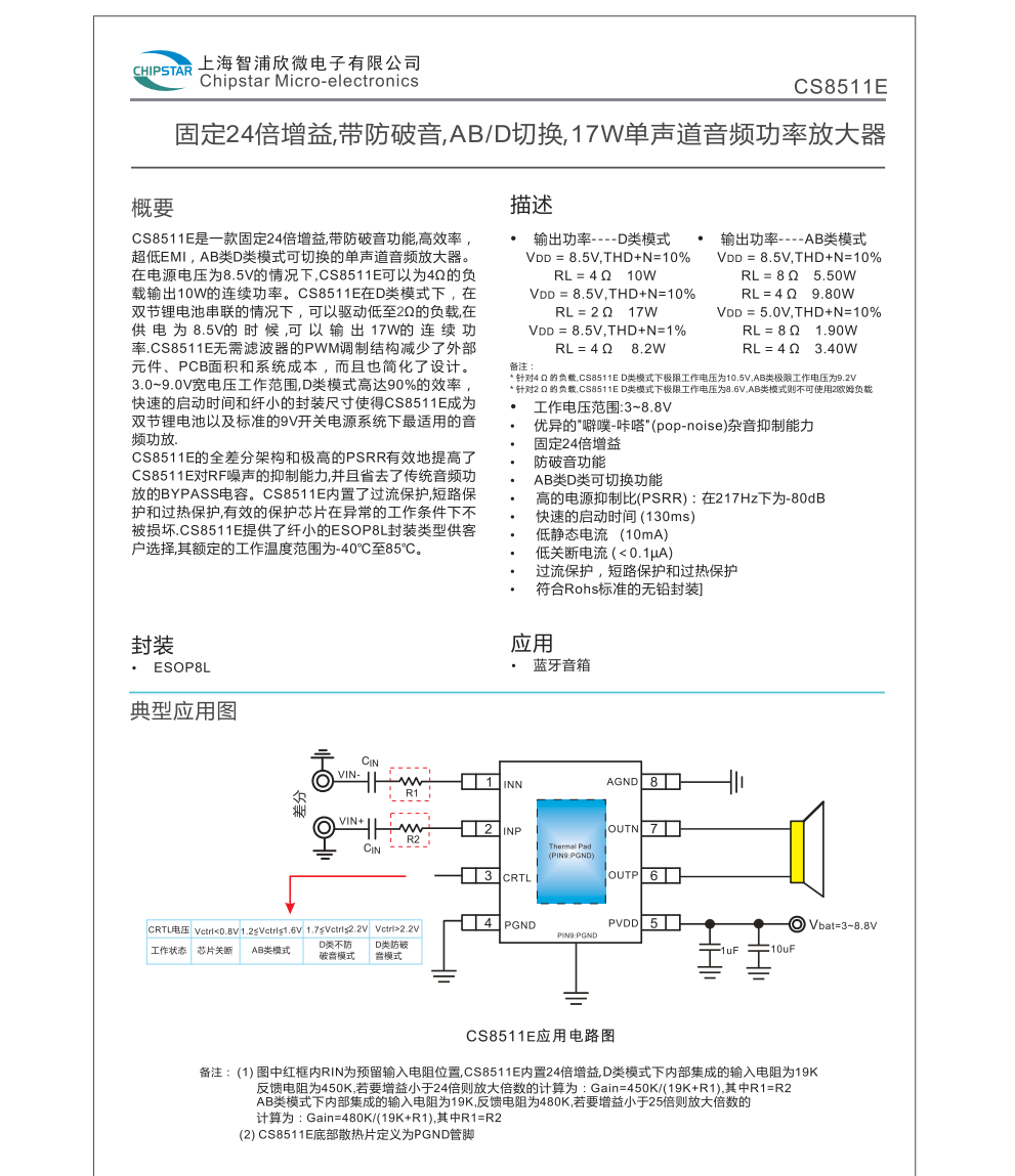 CS8511E