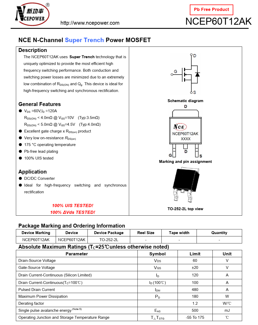 NCEP60T12AK