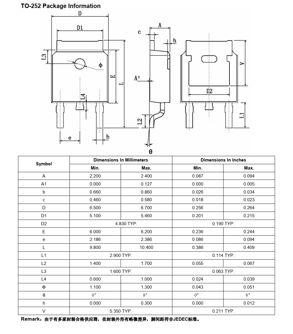 NCE4080K封裝TO252品牌新潔能，原廠技術(shù)支持