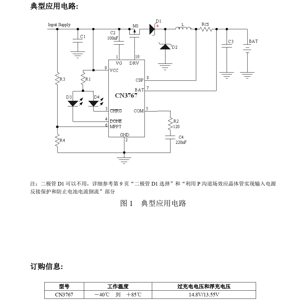 CN3767品牌上海如韻SOP10封裝，原廠技術(shù)支持