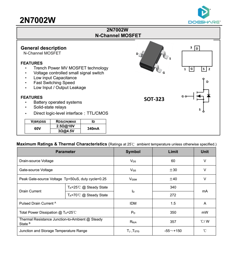 2N7002W